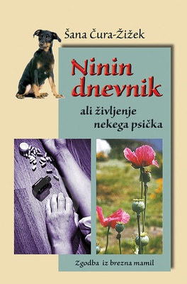 Naslovnica knjige NININ DNEVNIK ALI ŽIVLJENJE NEKEGA PSIČKA
