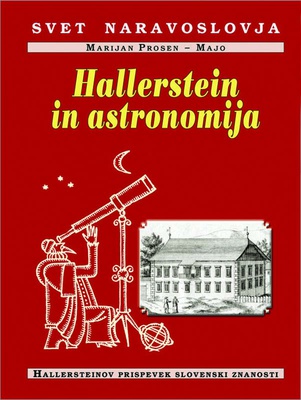 Naslovnica knjige HALLERSTEIN IN ASTRONOMIJA